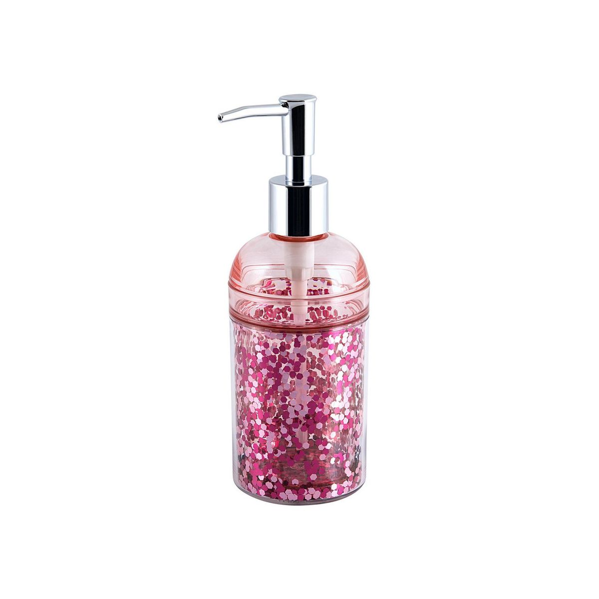 Porta Sabonete Líquido em Plástico Glitter Just Home Collection, marca Just Home Collection - Foto 2