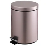 Lixeira Metalica 5L Rosa