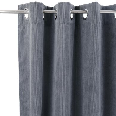 Cortina Veludo Linhas Verticais Just Home Collection