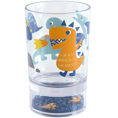 Porta Escova Plstico Dino Transparente Just Home Collection