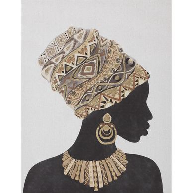 Tela Mulheres Africanas B Colorida