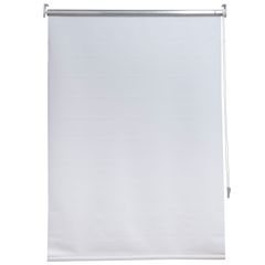 Cortina Rolo Branco Blackout 250x135cm Just Home Collection
