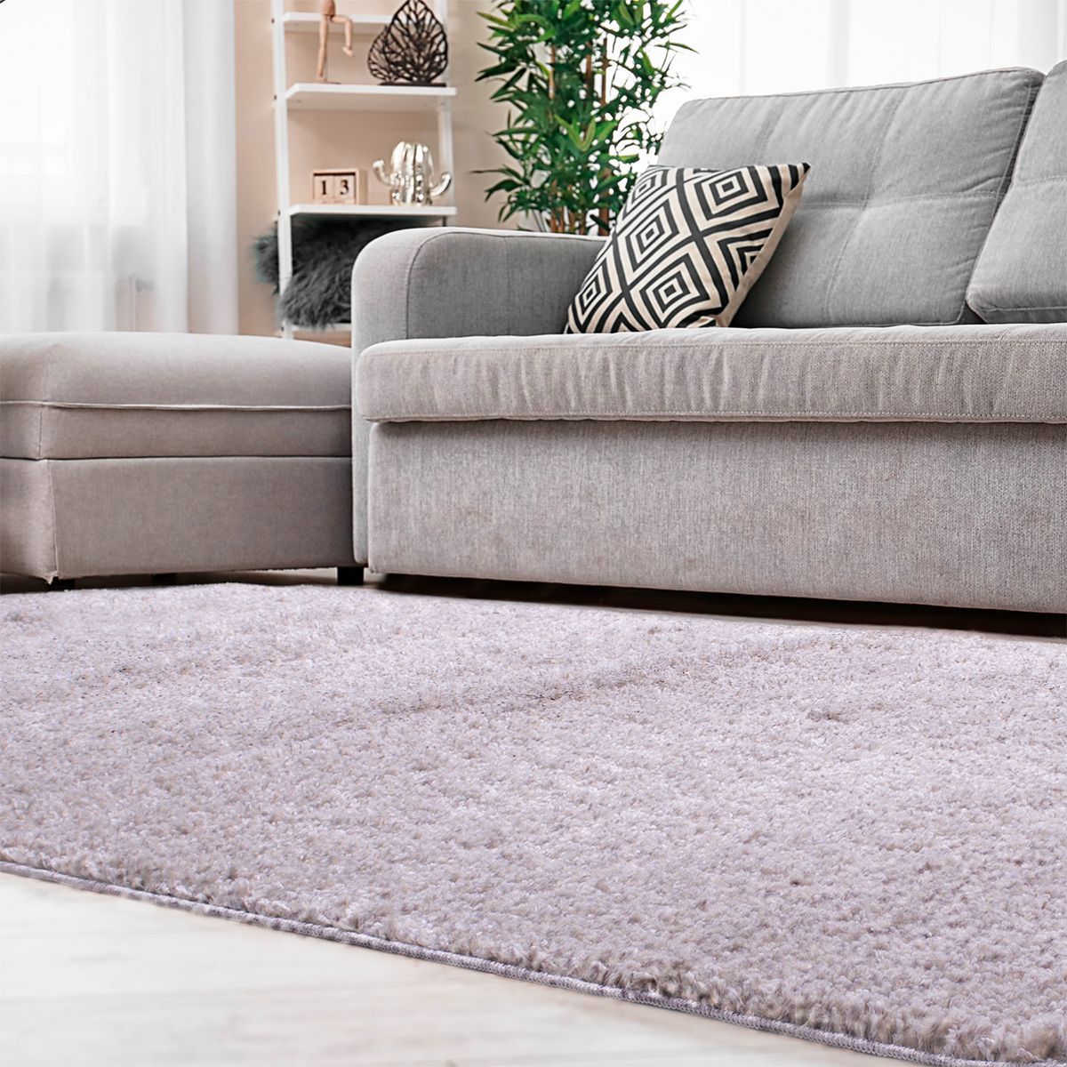 Tapete Blend 140x200 cm Cinza, marca Jolitex - Foto 2