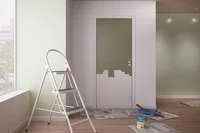 Folha de Porta Lisa Madeira Colmeia Fundo Primer Branco 210x70x3,5cm Economica