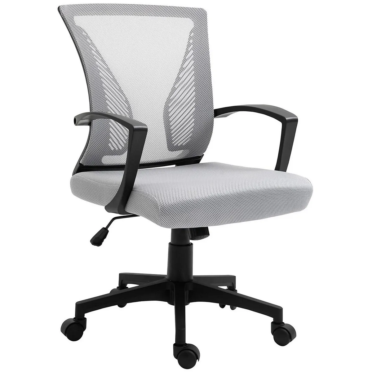 Cadeira de Escritório com Tela Mesh Cinza Just Home Collection, marca Just Home Collection - Foto Principal