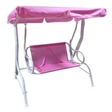 Banco Balanço Infantil Rosa Just Home Collection