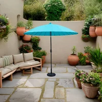 Ombrelone Central Alum Shangai 2,7M Just Home Collection