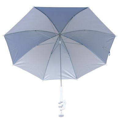 Guarda Sol para Cadeira Azul e Branco 120cm Klimber