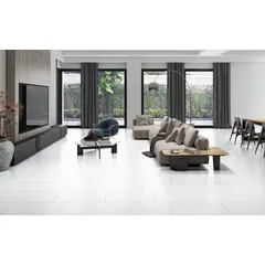 Piso Alaska Mate Plus 38 x 75cm Retificado Carmelo Fior 1,95m²