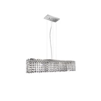 Pendente Milano Cristal Redondo Ø12Xh10,5Cm 1 Luz G9