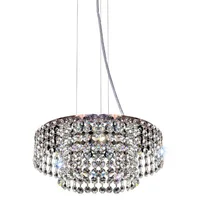 Pendente Milano Crist Redondo 6L G9 LLUM