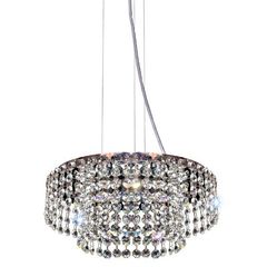 Pendente Milano Crist Redondo 6L G9 LLUM