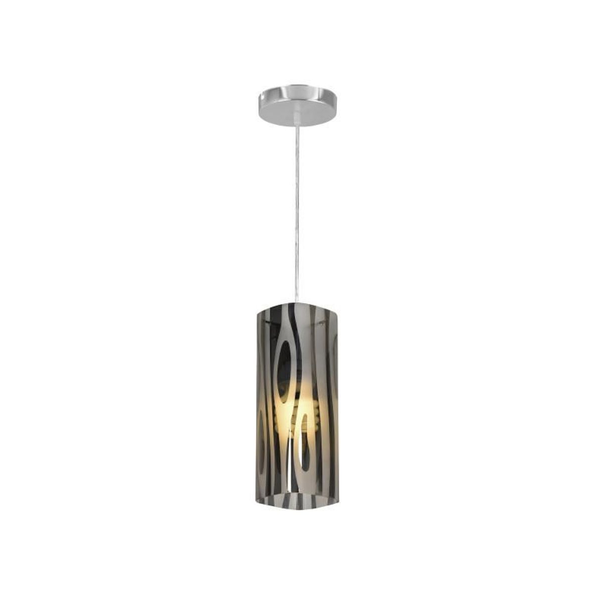 Pendente Mirage 10X10X27 1L E27 Zebra Fo, marca Llum - Foto Principal