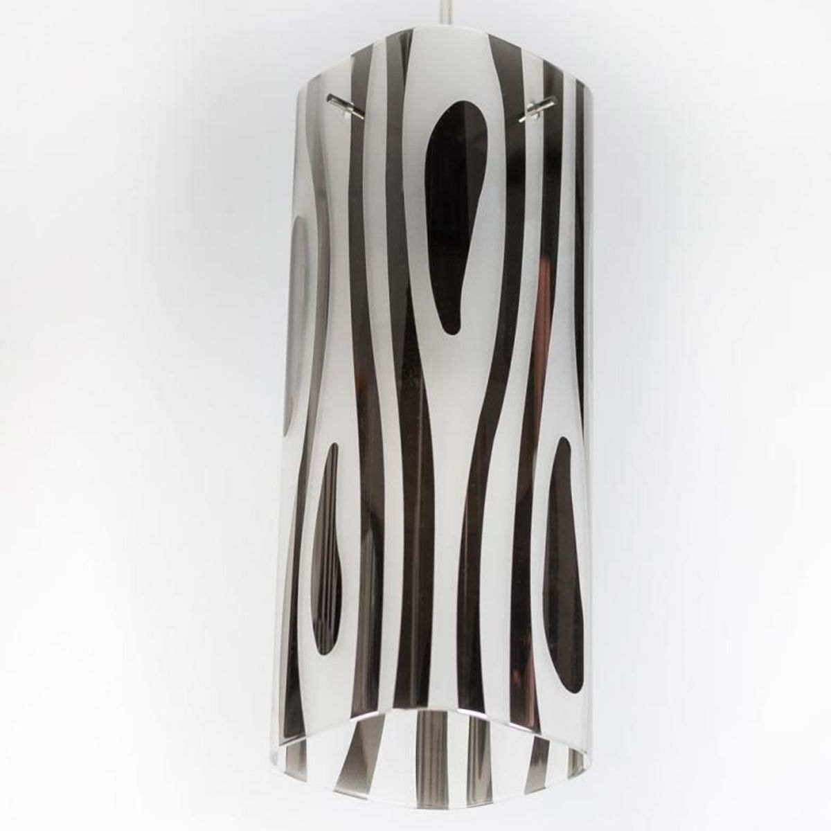 Pendente Mirage 10X10X27 1L E27 Zebra Fo, marca Llum - Foto 2