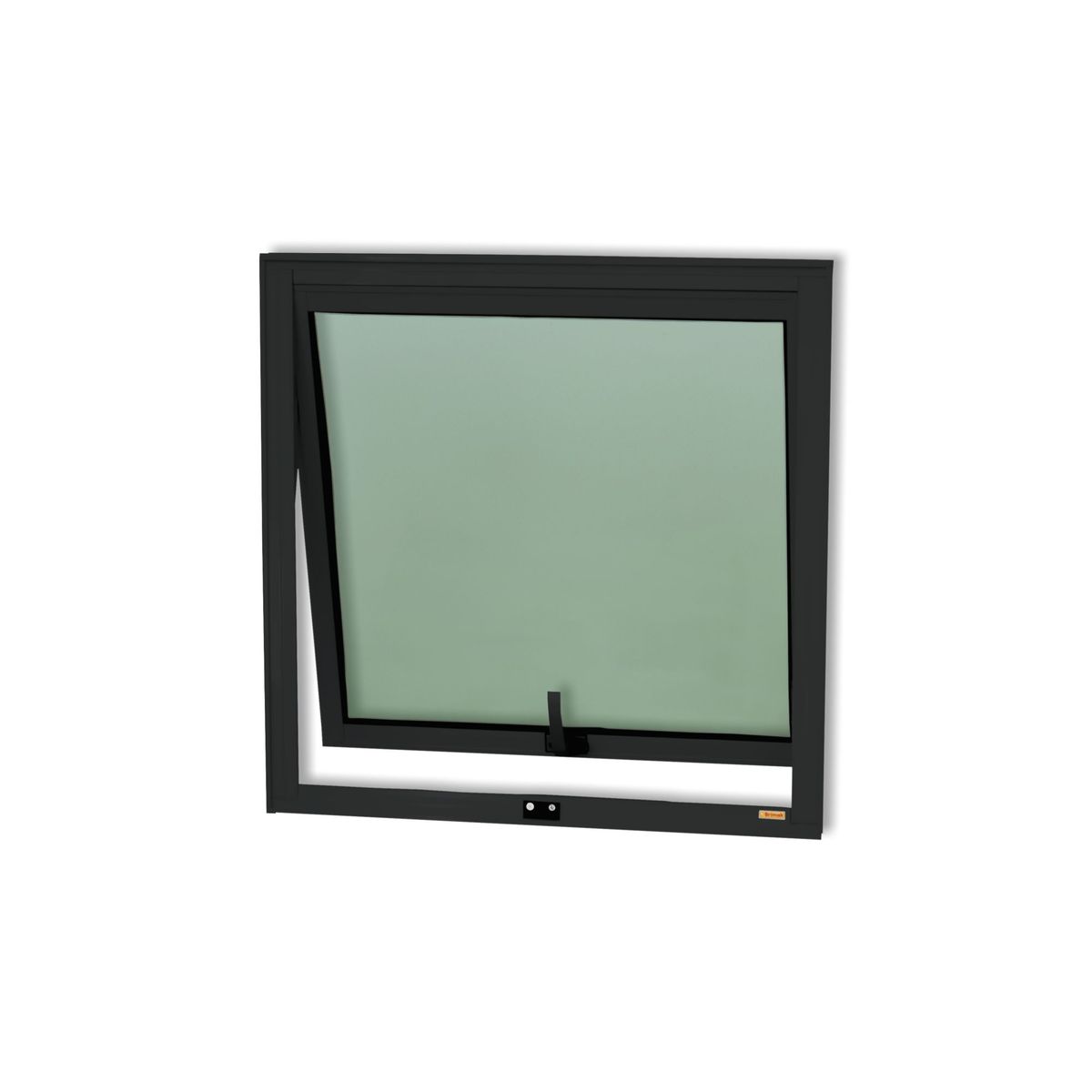 Janela Maxim-ar Alumínio Preto 60x60x3cm Confort, marca Brimak - Foto Principal
