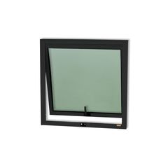 Janela Maxim-ar Alumínio Preto 60x60x3cm Confort