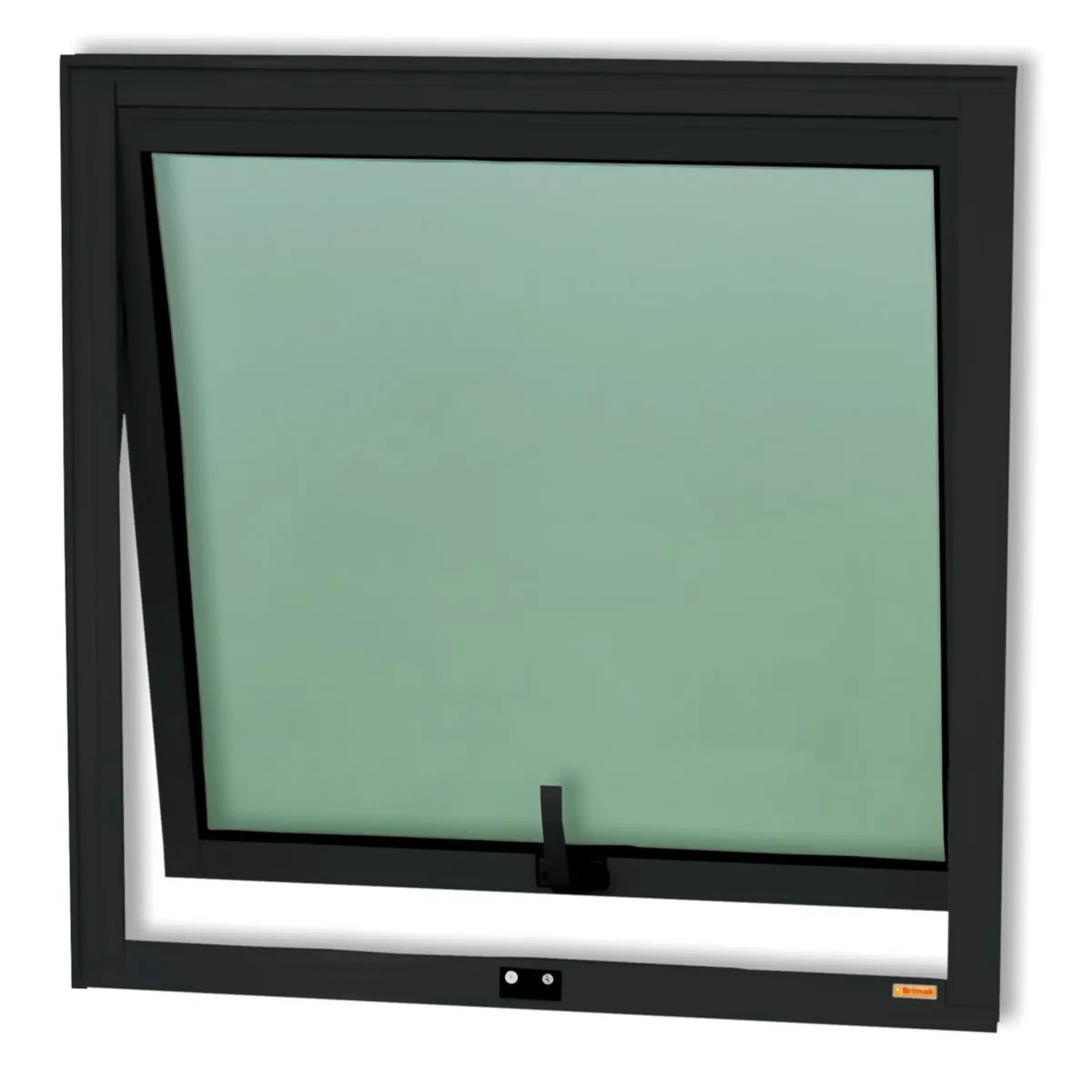 Janela Maxim-ar Alumínio Preto 60x80x3cm Confort, marca Brimak - Foto Principal
