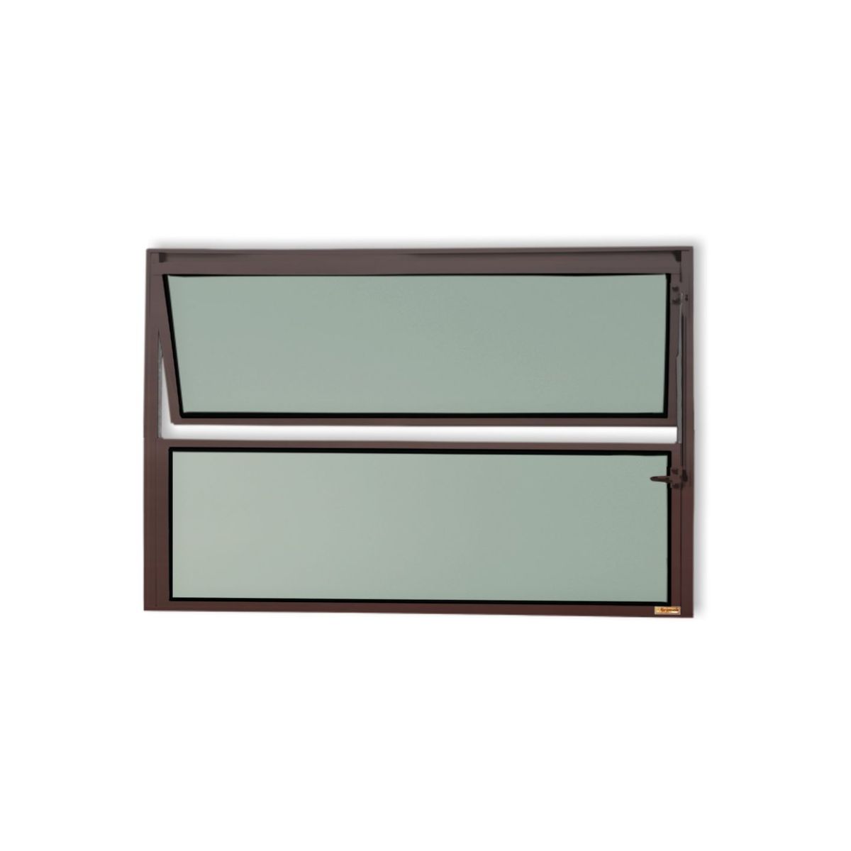 Janela Basculante Alumínio Corten 40x80x2,3cm Master, marca Brimak - Foto 2