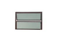 Janela Basculante Alumínio Corten 40x80x2,3cm Master