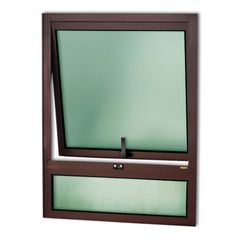 Janela Maxim-ar com bandeira Alumínio Corten 80x60x3cm Confort