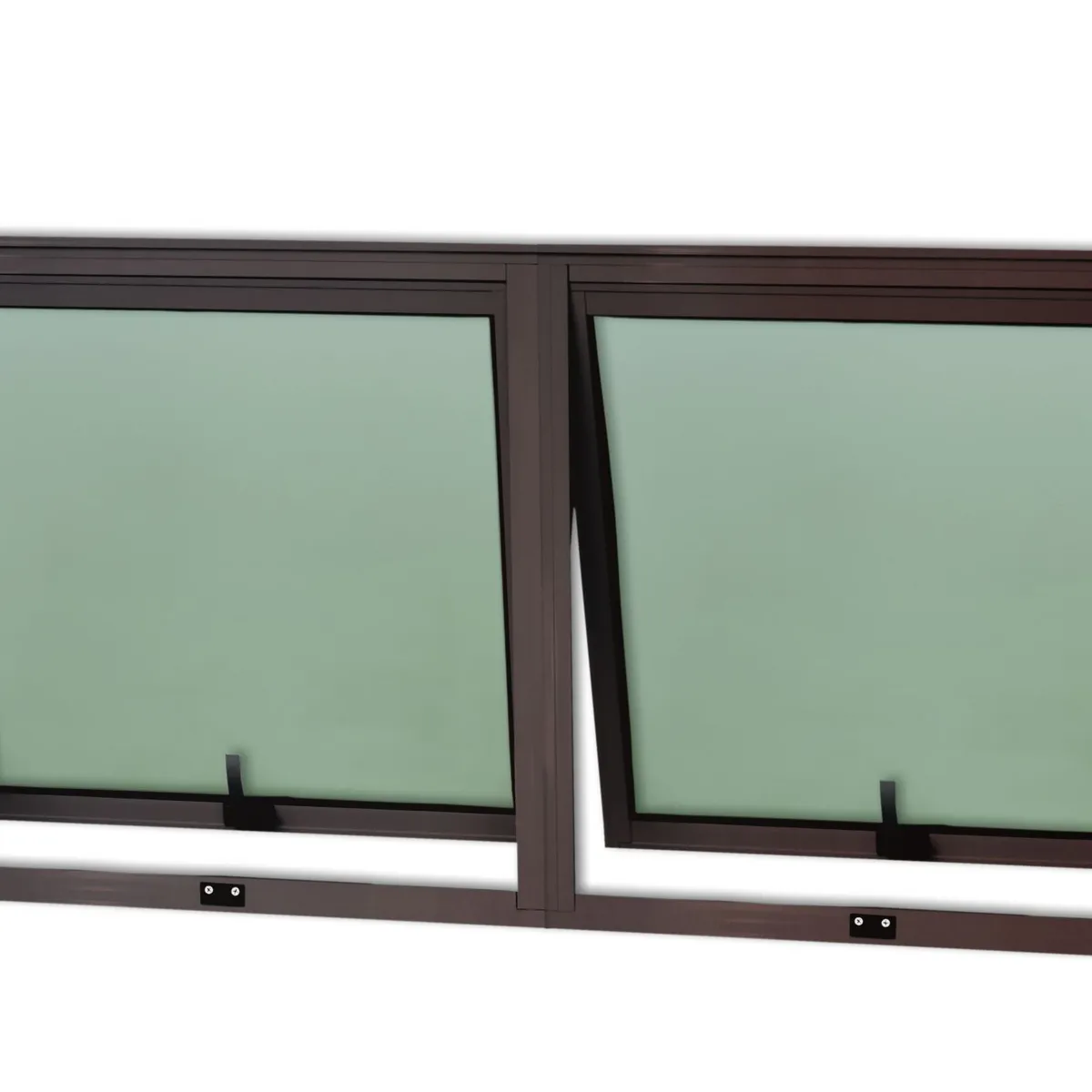 Janela Maxim-ar Duplo Alumínio Corten 60x120x3cm Confort, marca Brimak - Foto Principal