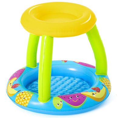 Piscina Inflvel Redonda 26L Infantil com Teto Bestway