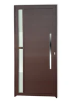 Porta Lambri e Visor Alumínio Corten Direita 210x90x4,6cm Visione