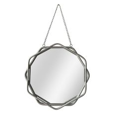 Espelho Bergen 45,5x46,5cm Prata Homy