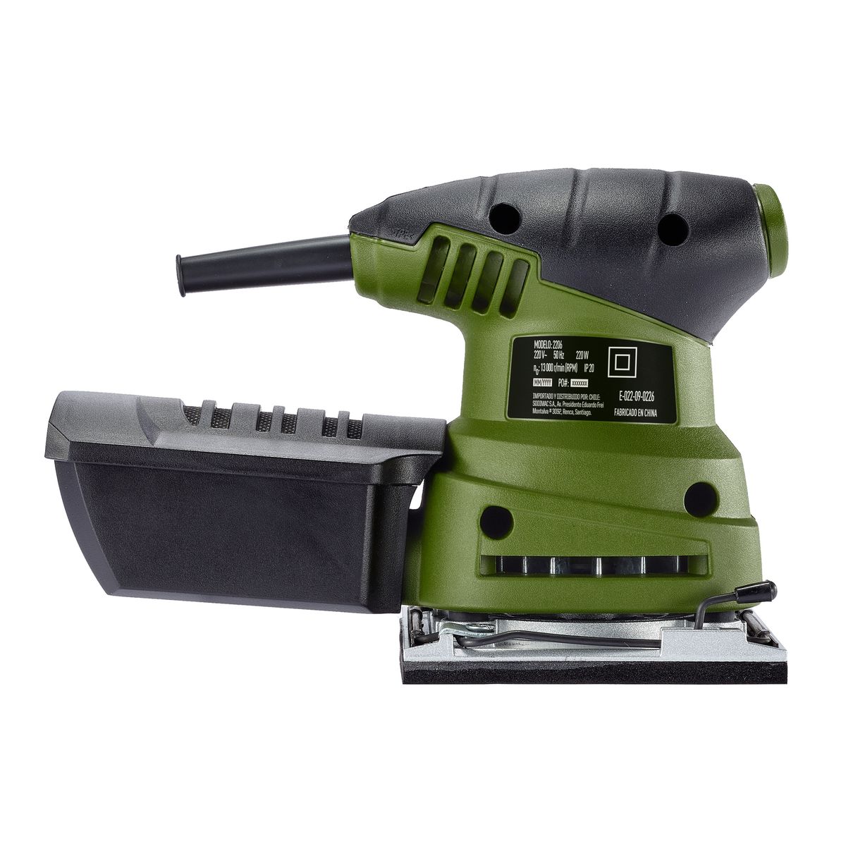 Lixadeira 1/4 2206 220W 127V Bauker, marca Bauker - Foto 2
