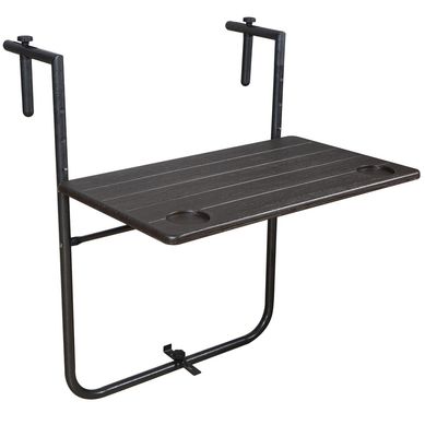 Mesa Dobravel Marrom 83,5x60x61cm Just Home Collection