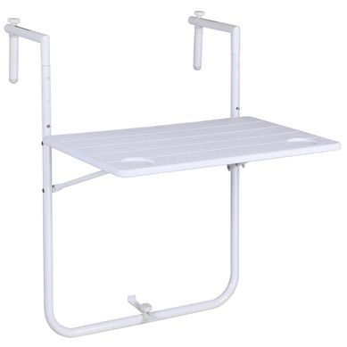 Mesa Dobravel Branca 83,5x60x61cm Just Home Collection
