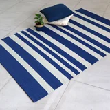 Tapete Para Área Externa Azul e Branco 180x120cm Home Collection Garden