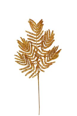 Ramo de Brilho Metal 65cm Dourado Dear Santa