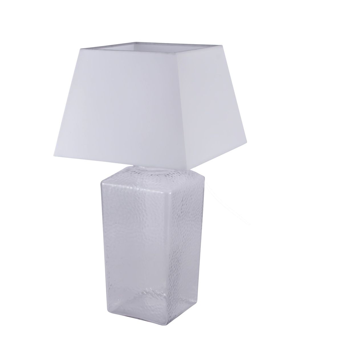 Abajur de Mesa Edfu 1 Lâmpada E27 Branco Just Home Collection, marca Just Home Collection - Foto Principal