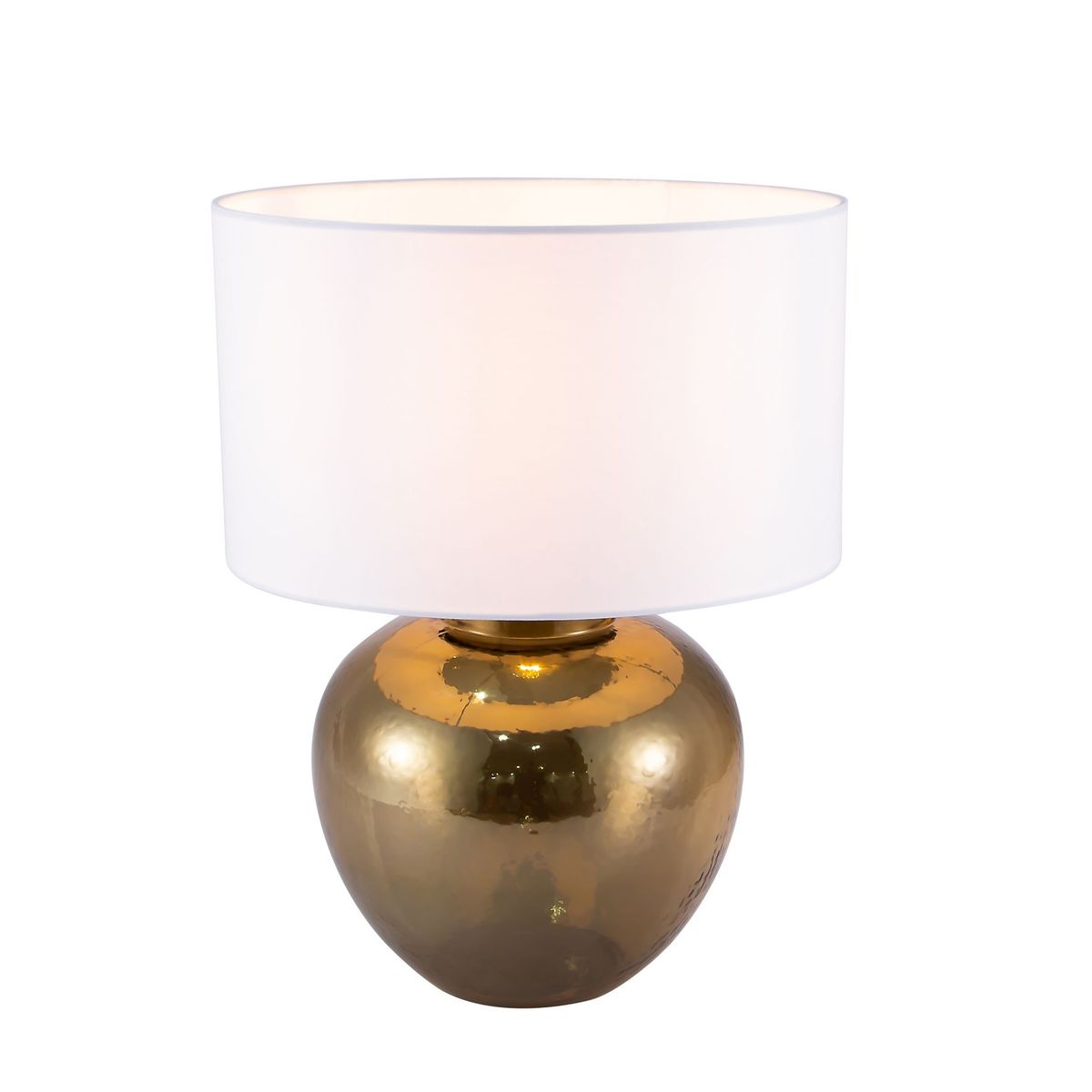 Luminária de Mesa Minya E27 Branco Just Home Collection, marca Just Home Collection - Foto 2