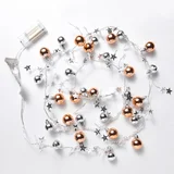 Luz de Natal Esfera 20 Led sem Bateria Dear Santa