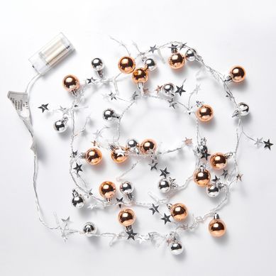 Luz de Natal Esfera 20 Led sem Bateria Dear Santa