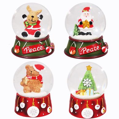Globo Natal Sortido gua 7x6cm Dear Santa