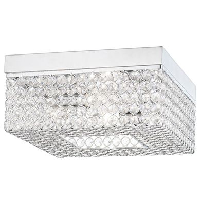 Luminria de Teto Vidro 4 Lmpadas E14 Just Home Collection