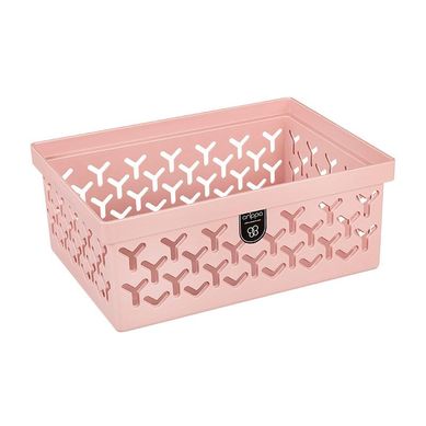 Cesto Plstico Organizador Crippa P 8,7x21,4x15,5cm Rosa