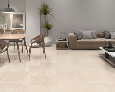 Piso Milano Bege Brilho Retificado 58X58 Formigres