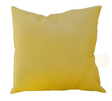 Almofada Microfibra 40x40cm Amarelo