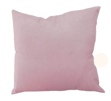 Almofada Microfibra 40x40cm Rosa