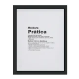 Moldura Pratika Remember 40x50cm Preto