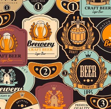 Adesivo para Parede Contac-t Craft Beer 45x200 cm