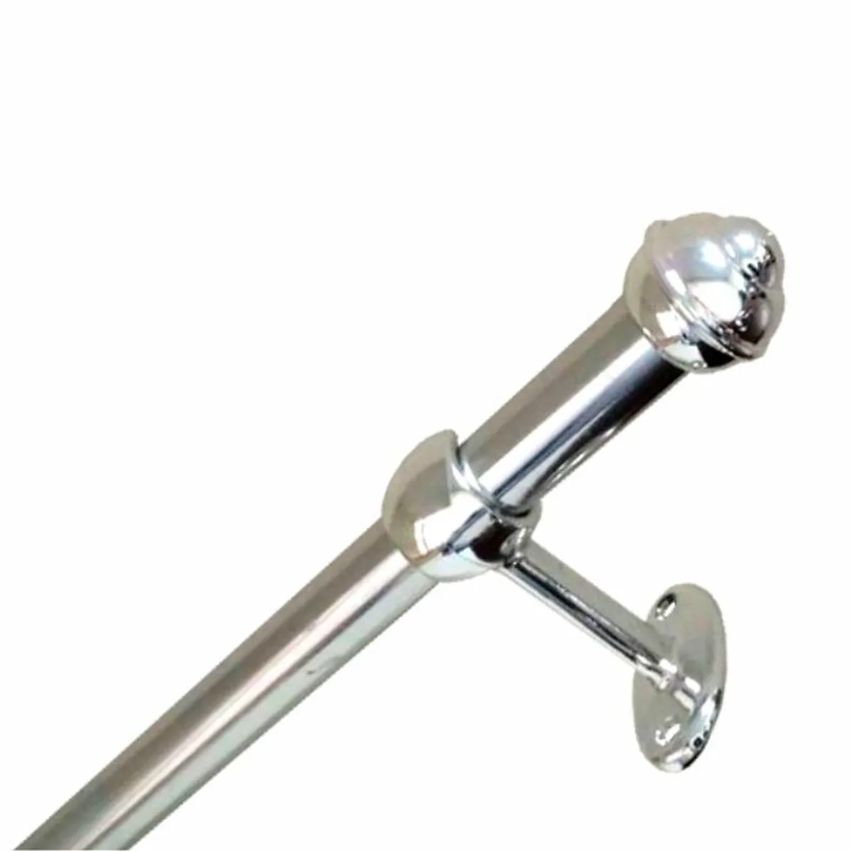 kit Varão 3,00m 28mm Grosso Aluminio Pratiko pro Bella Arte, marca Bella Arte - Foto Principal