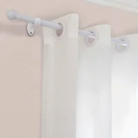Kit Varao 2,00m 28mm Grosso Aço Pratiko Pro Branco Bella Arte