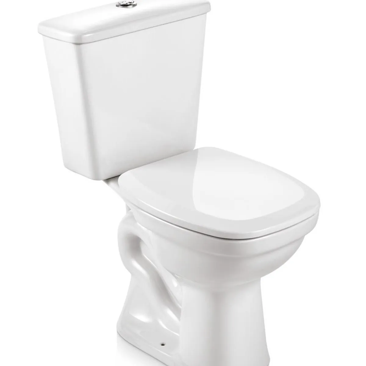 Kit Bacia Mariana com Caixa Acoplada Assentos e Fixações 76,5x40x61,5cm Branco Icasa, marca Icasa - Foto 2