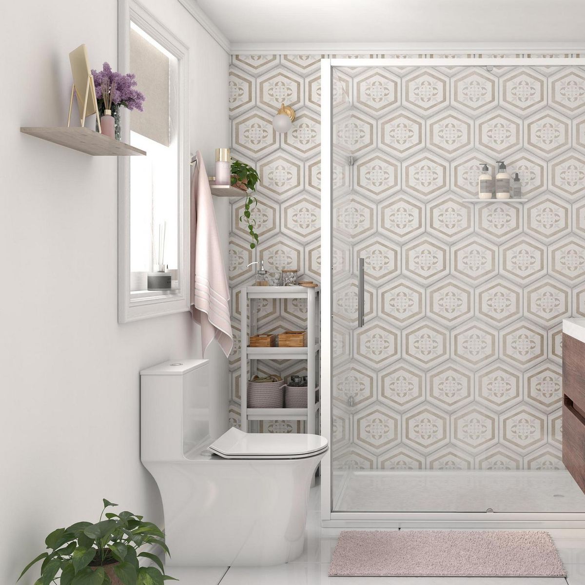 Vaso Sanitário Monobloco 3/6L Bilbao Branco Sensi D'acqua, marca Sensi Dacqua - Foto Principal