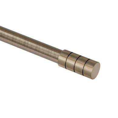 Kit de Varo Extensvel Cilndrica 160 a 300cm 28mm Ouro Velho